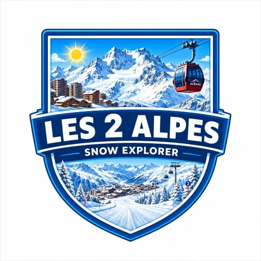 Logo Les 2 Alpes - Snow Explorer