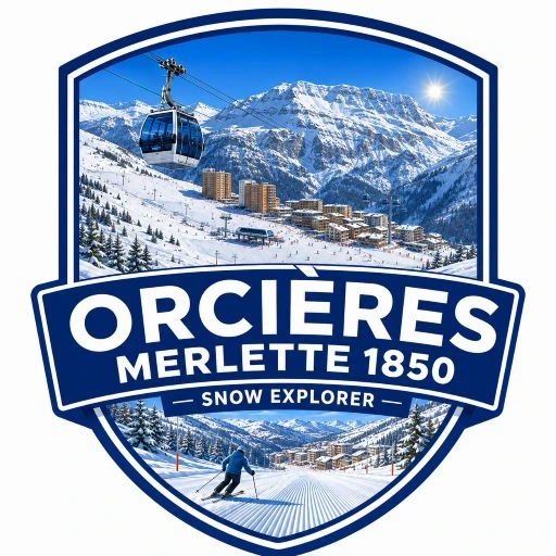 Logo Orcières Merlette 1850 - Snow Explorer