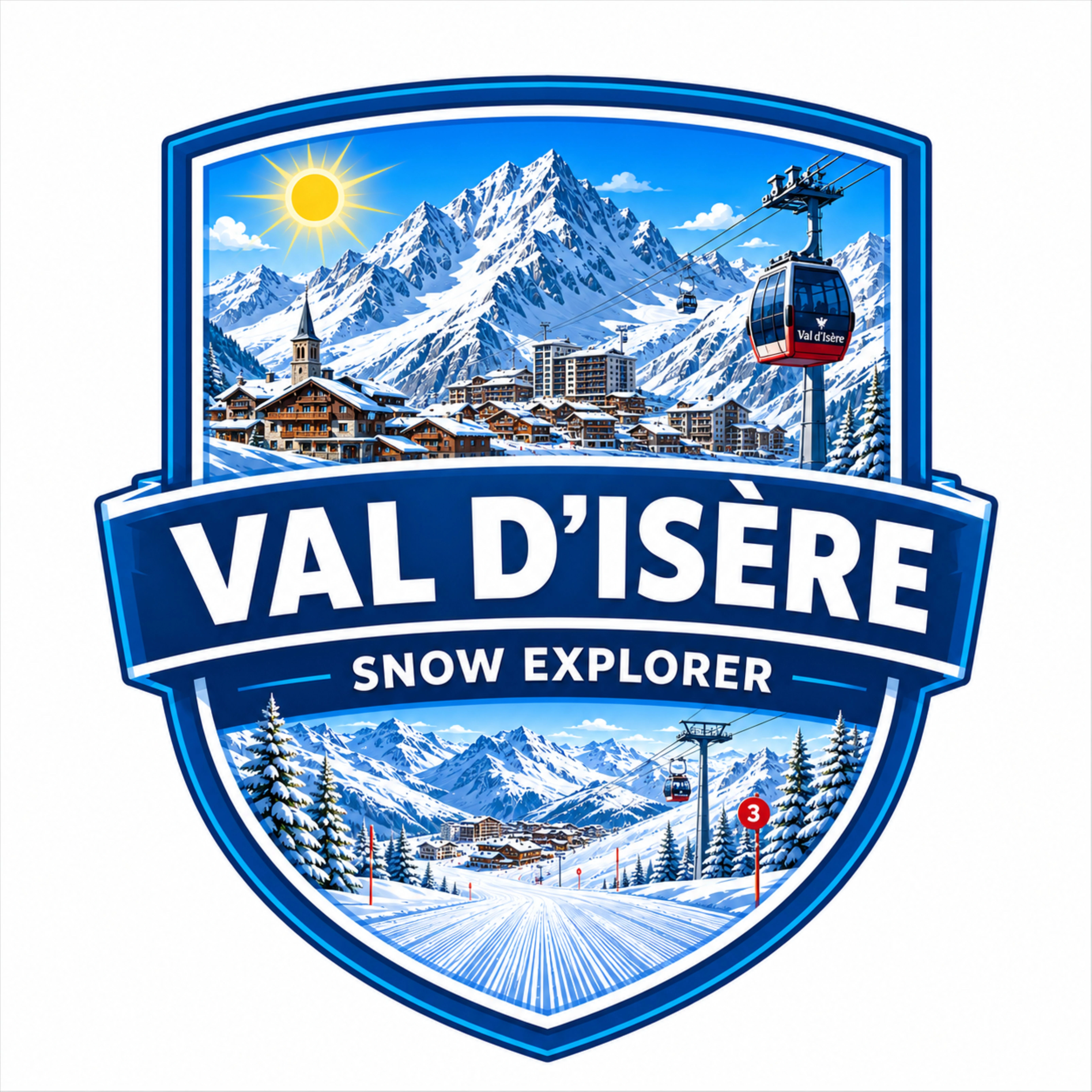 Logo Val d'Isère - Snow Explorer