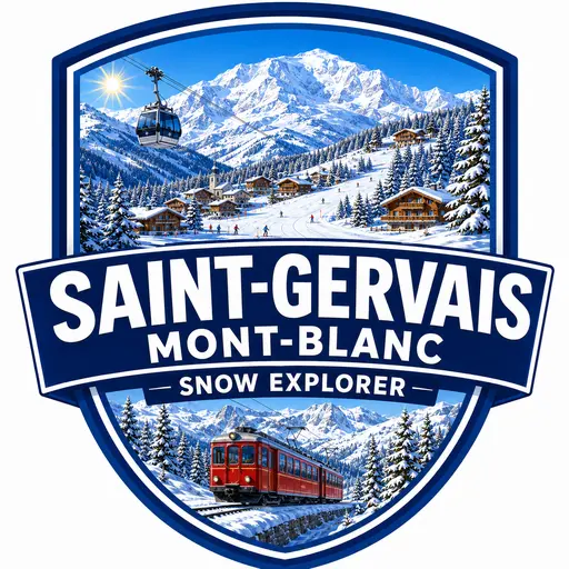 Logo Saint-Gervais Mont-Blanc - Snow Explorer