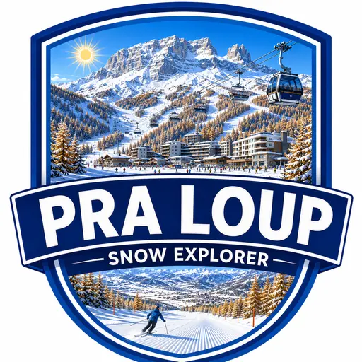 Logo Pra Loup - Snow Explorer